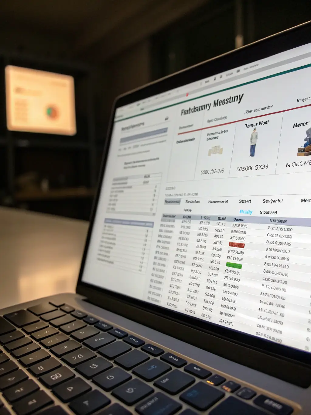 A screenshot of inventory management software, displaying stock levels, product details, and automated reordering options.